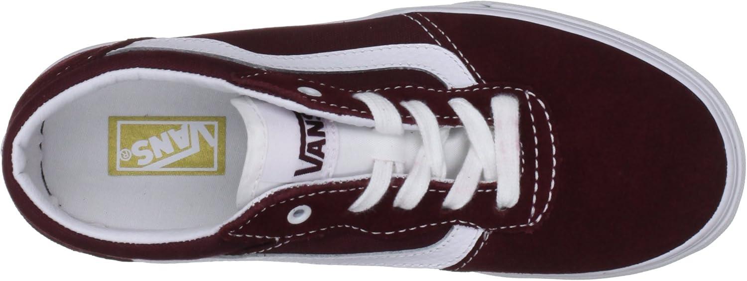 imageVans UnisexChild Hightop TrainersOxbloodWhite