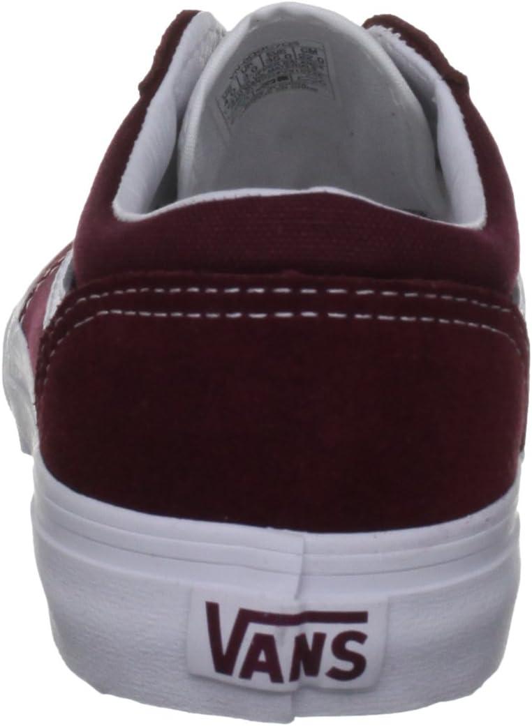 imageVans UnisexChild Hightop TrainersOxbloodWhite