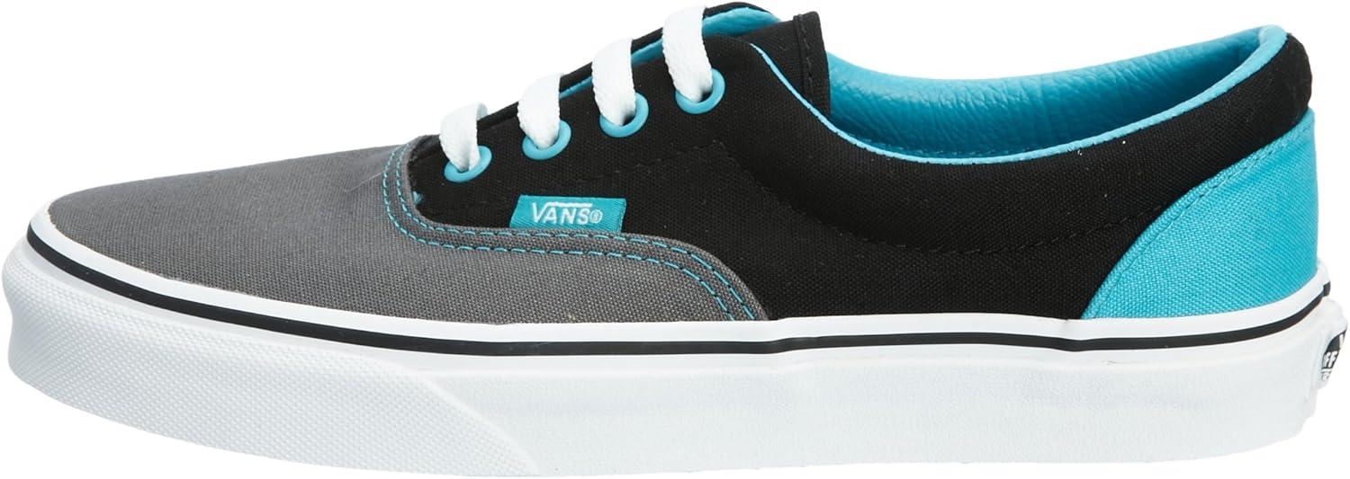 imageVans UnisexChild Hightop TrainersPewter Black Scuba Blue