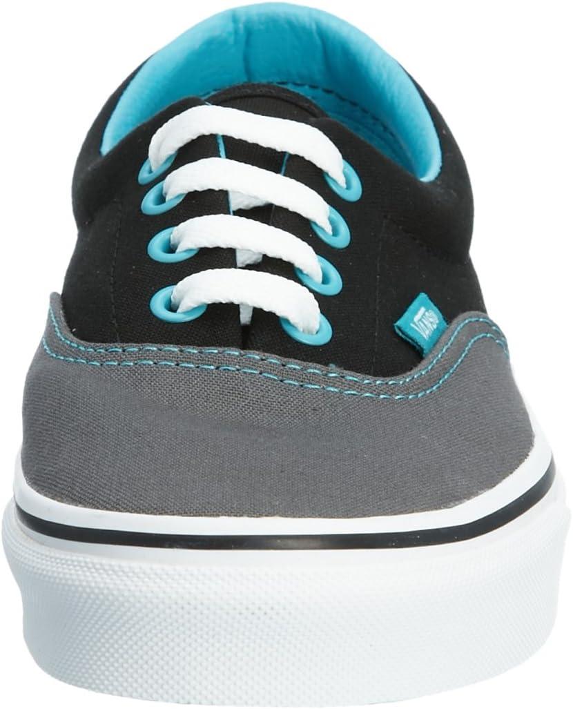 imageVans UnisexChild Hightop TrainersPewter Black Scuba Blue