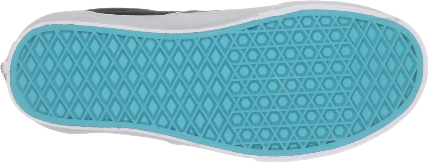 imageVans UnisexChild Hightop TrainersPewter Black Scuba Blue