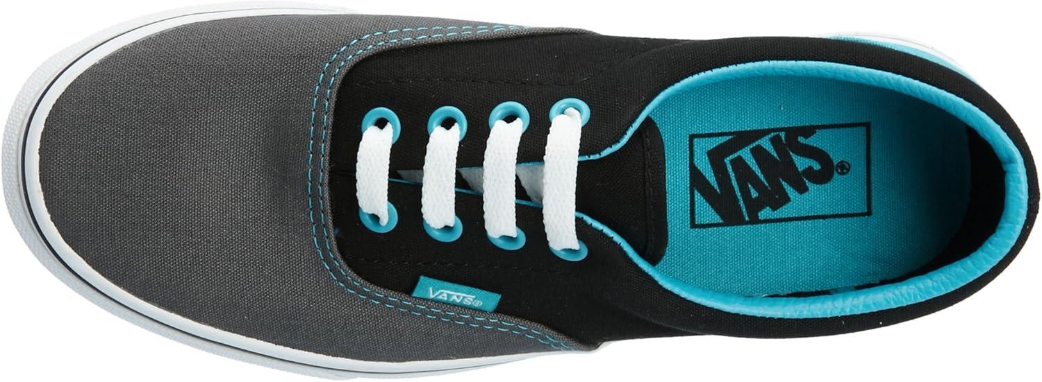 imageVans UnisexChild Hightop TrainersPewter Black Scuba Blue