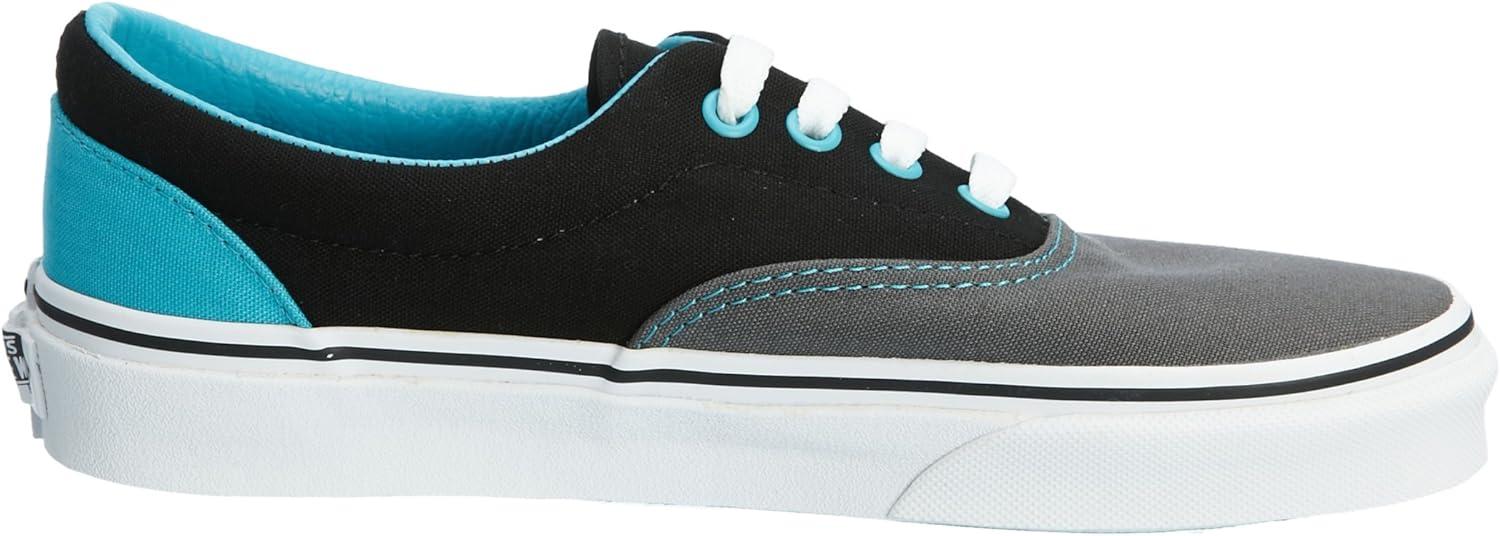 imageVans UnisexChild Hightop TrainersPewter Black Scuba Blue