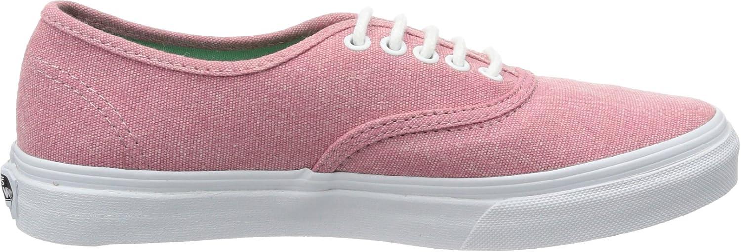 imageVans UnisexChild Hightop TrainersRed Rot Stone Wash Chateau Rose