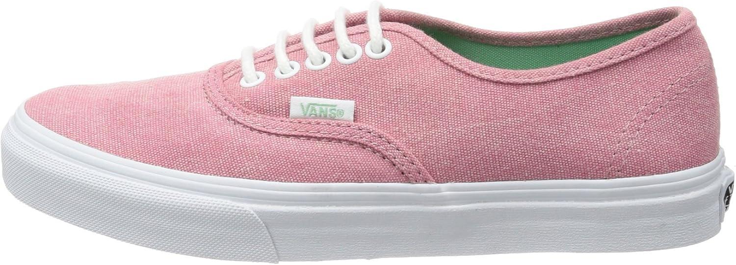 imageVans UnisexChild Hightop TrainersRed Rot Stone Wash Chateau Rose