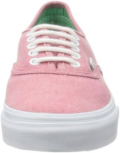 imageVans UnisexChild Hightop TrainersRed Rot Stone Wash Chateau Rose