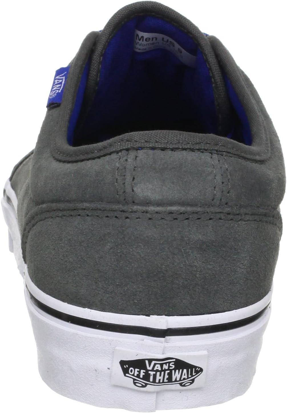 imageVans UnisexChild Hightop TrainersSuedeCharcoalClassic Blue