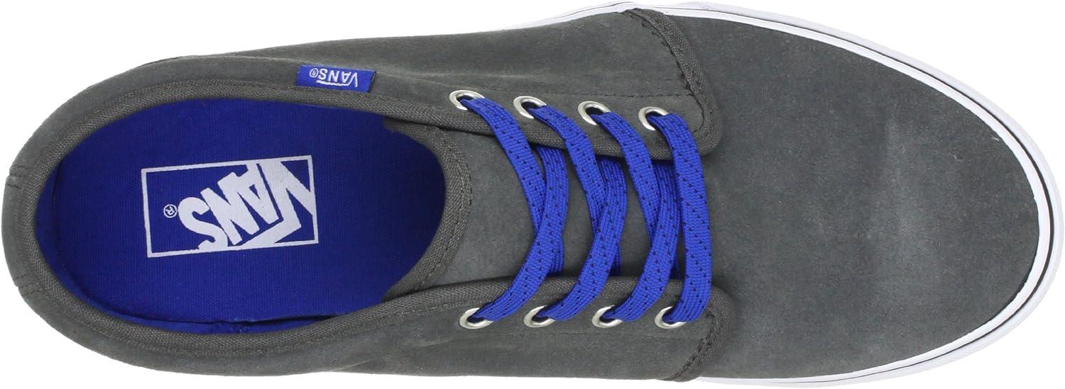imageVans UnisexChild Hightop TrainersSuedeCharcoalClassic Blue