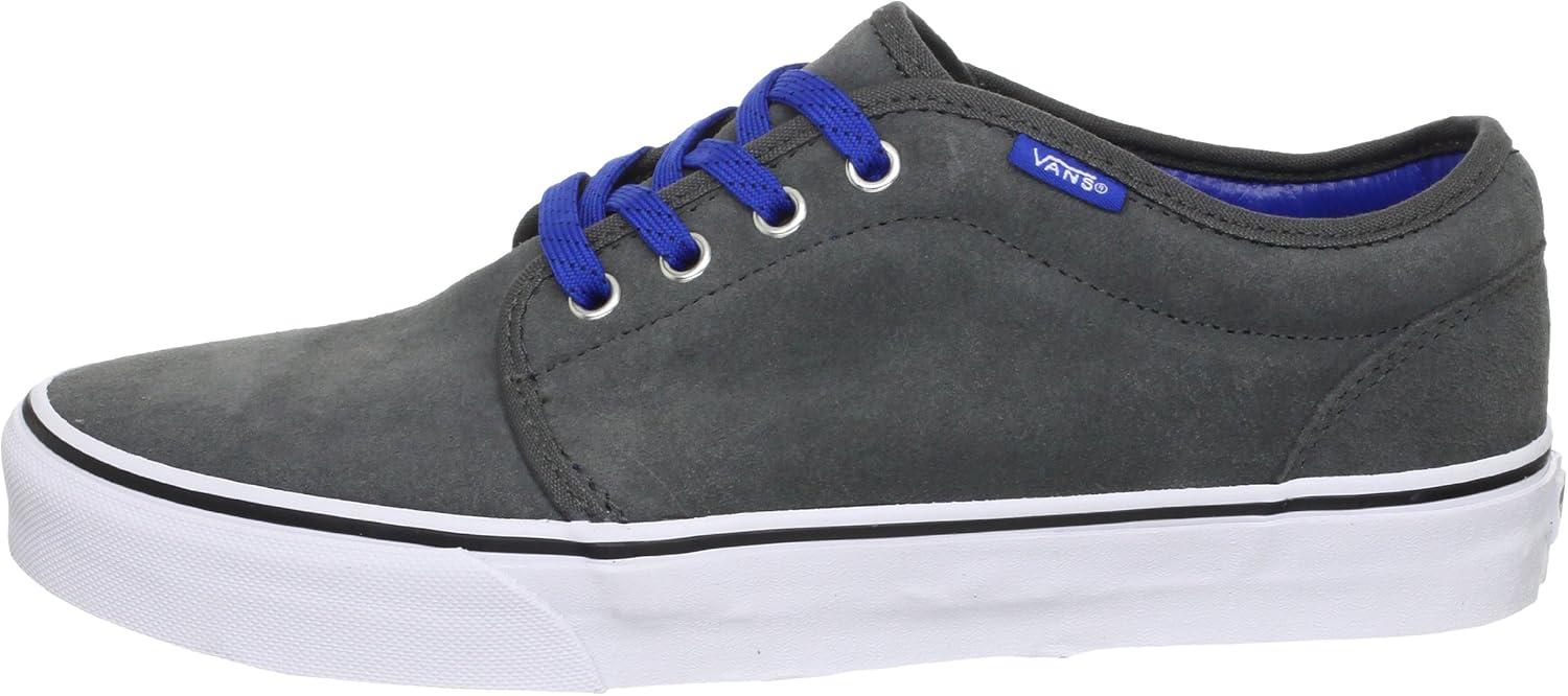 imageVans UnisexChild Hightop TrainersSuedeCharcoalClassic Blue