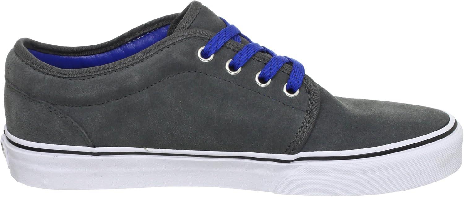 imageVans UnisexChild Hightop TrainersSuedeCharcoalClassic Blue