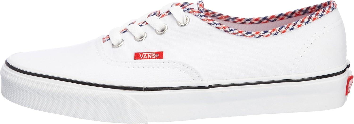 imageVans UnisexChild Hightop TrainersTrue WhiteHigh Risk Red