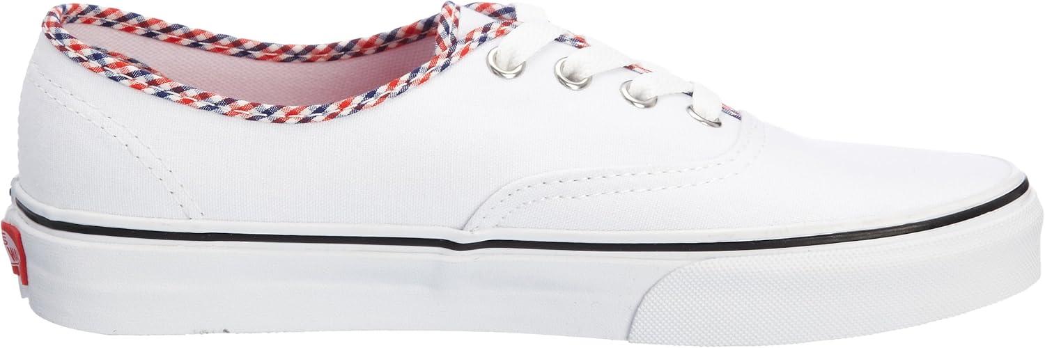 imageVans UnisexChild Hightop TrainersTrue WhiteHigh Risk Red