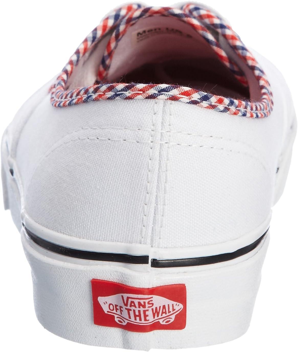 imageVans UnisexChild Hightop TrainersTrue WhiteHigh Risk Red