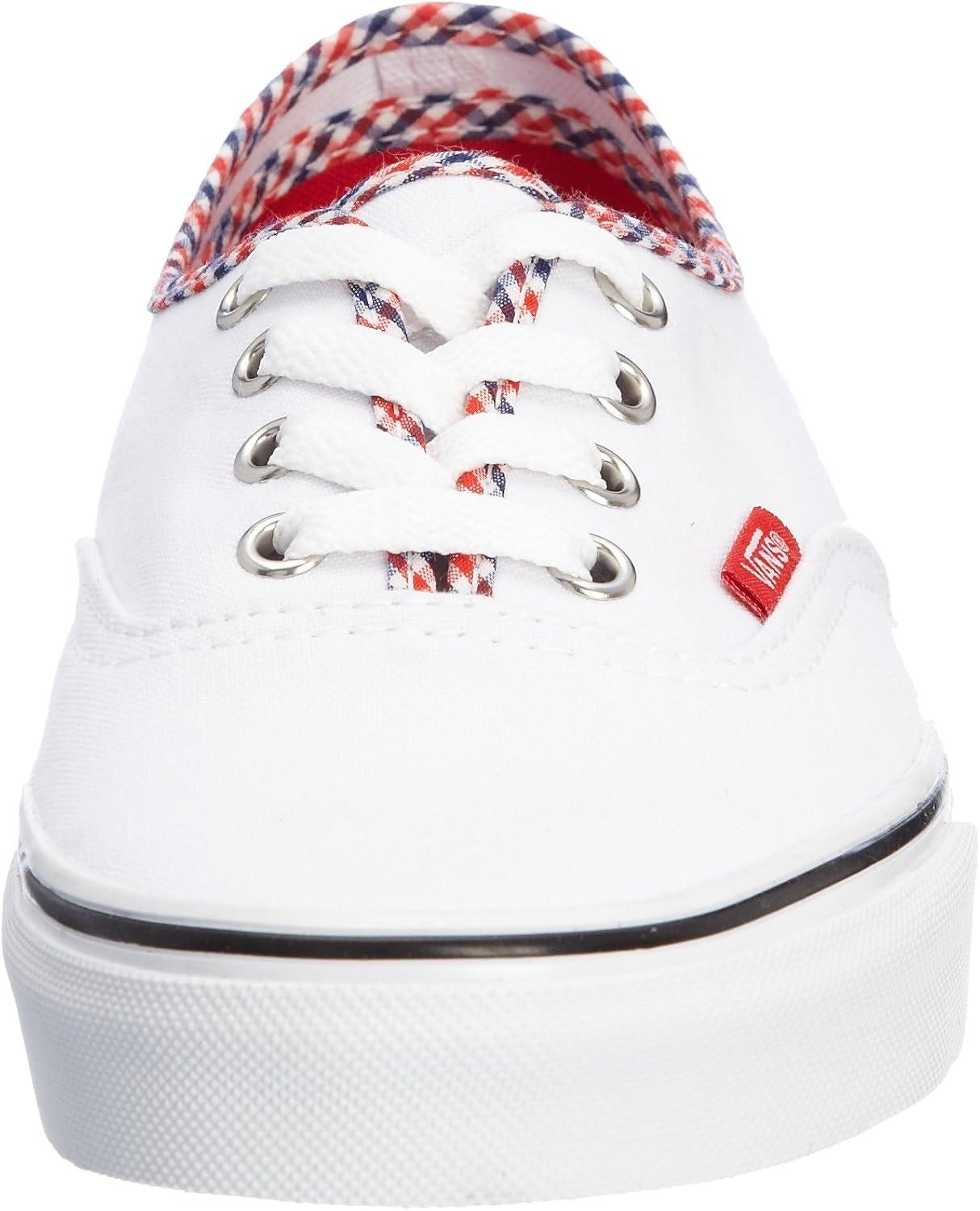 imageVans UnisexChild Hightop TrainersTrue WhiteHigh Risk Red