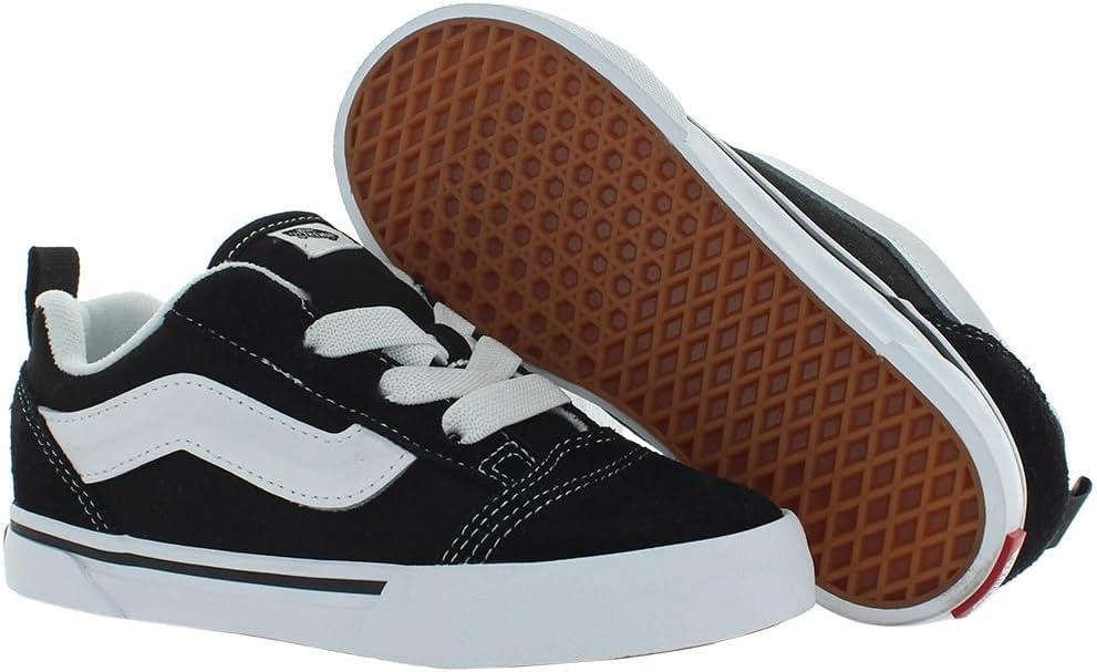 imageVans UnisexChild Knu Skool ShoeBlackTrue White
