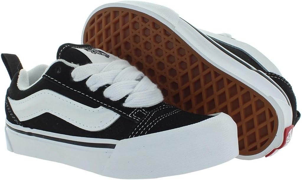 imageVans UnisexChild Knu Skool ShoeBlackTrue White