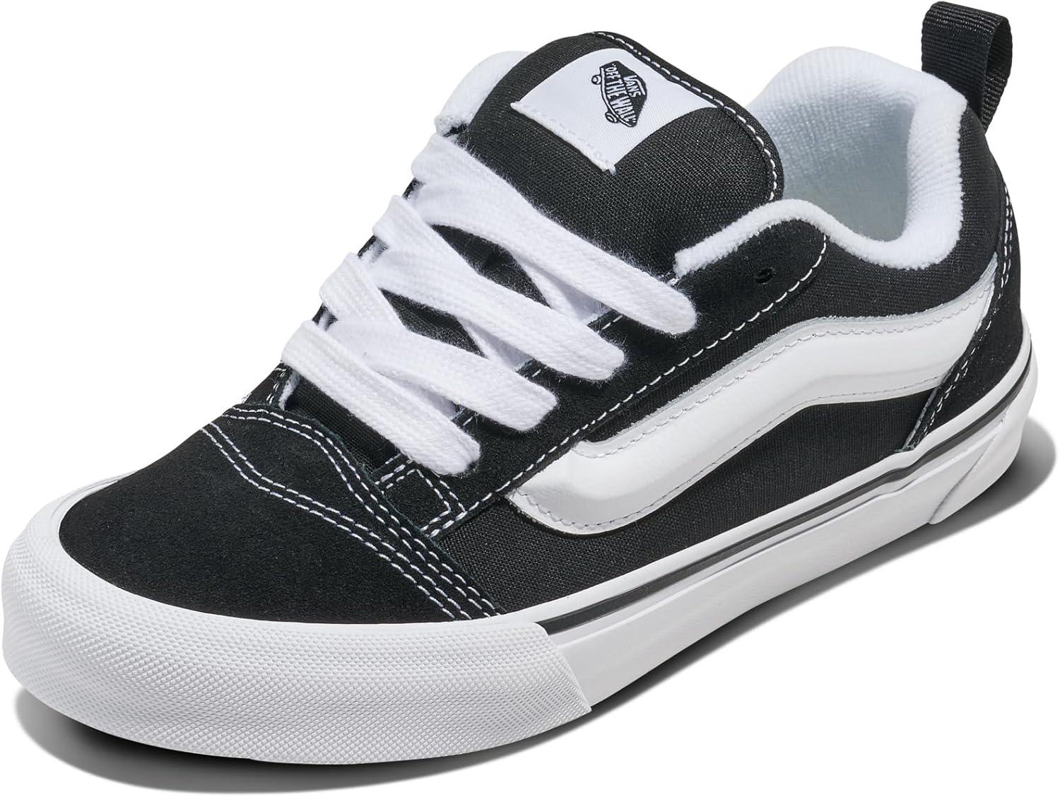 imageVans UnisexChild Knu Skool ShoeBlackTrue White