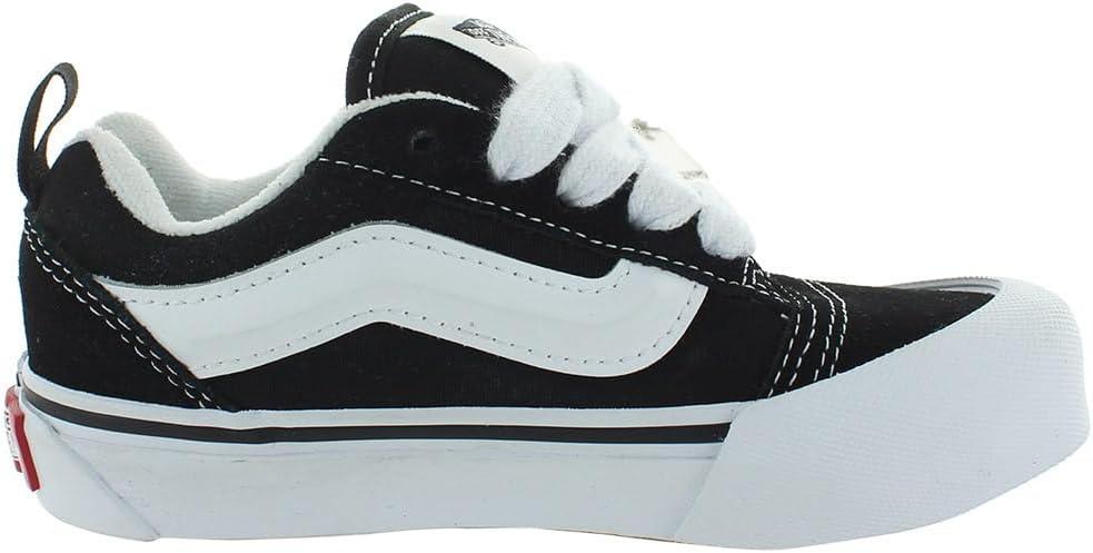 imageVans UnisexChild Knu Skool ShoeBlackTrue White