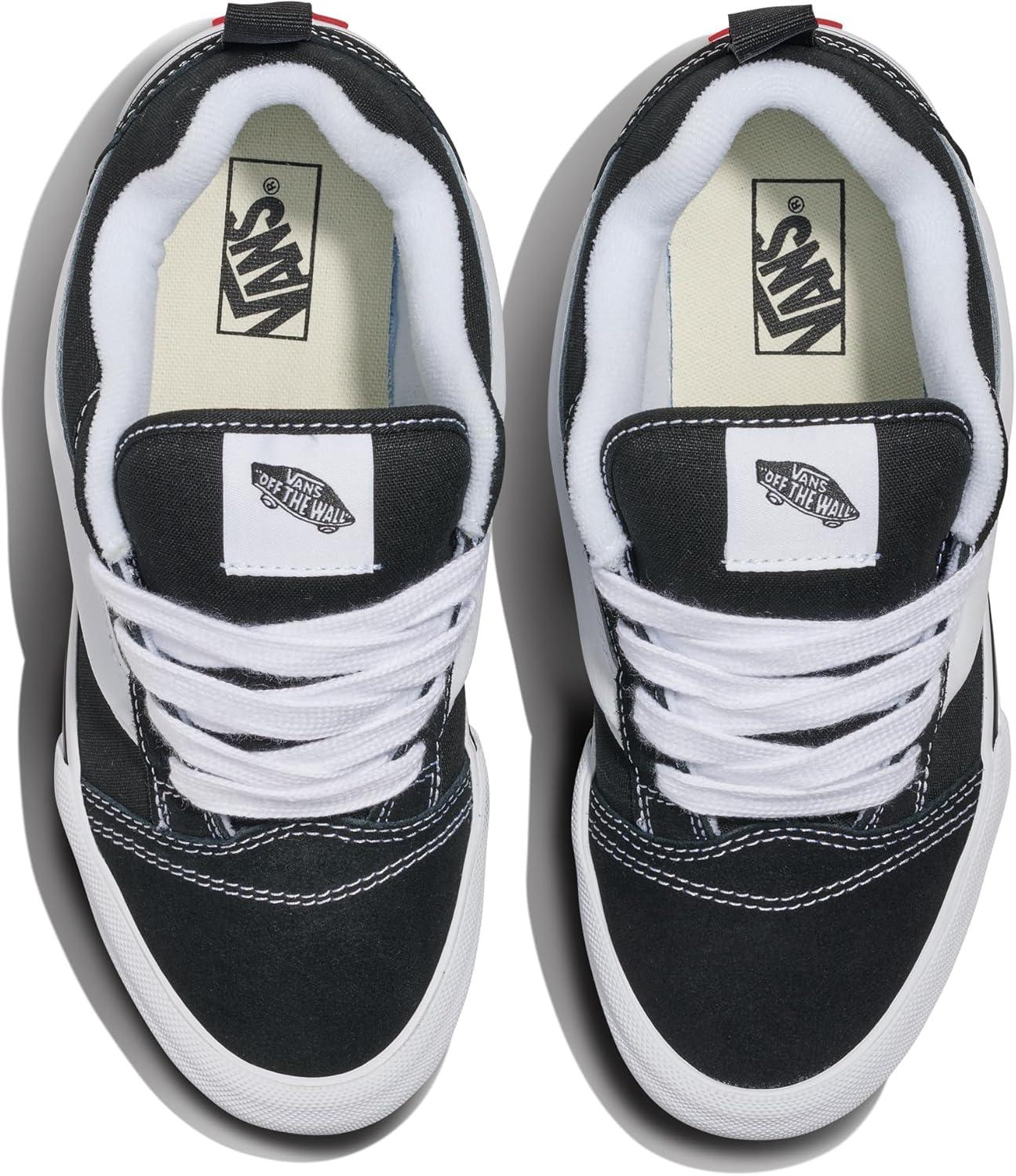 imageVans UnisexChild Knu Skool ShoeBlackTrue White