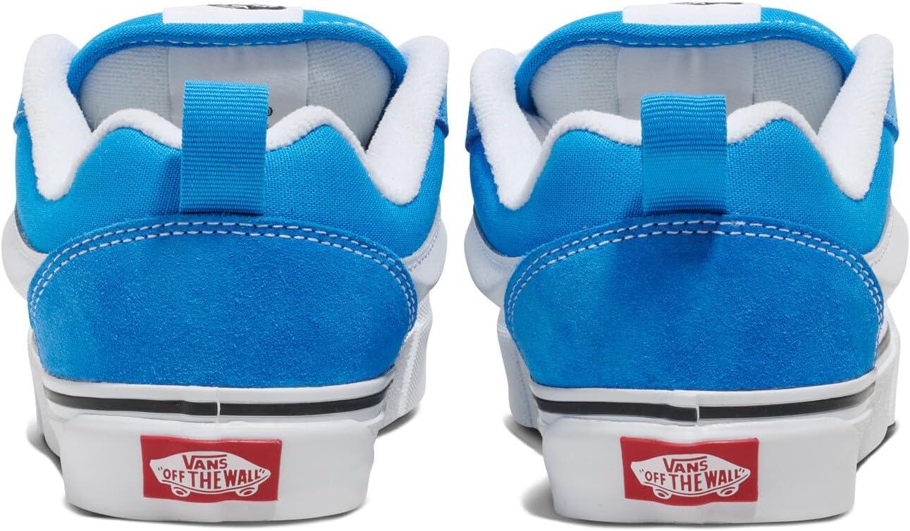imageVans UnisexChild Knu Skool ShoeColor Theory Bright Azure