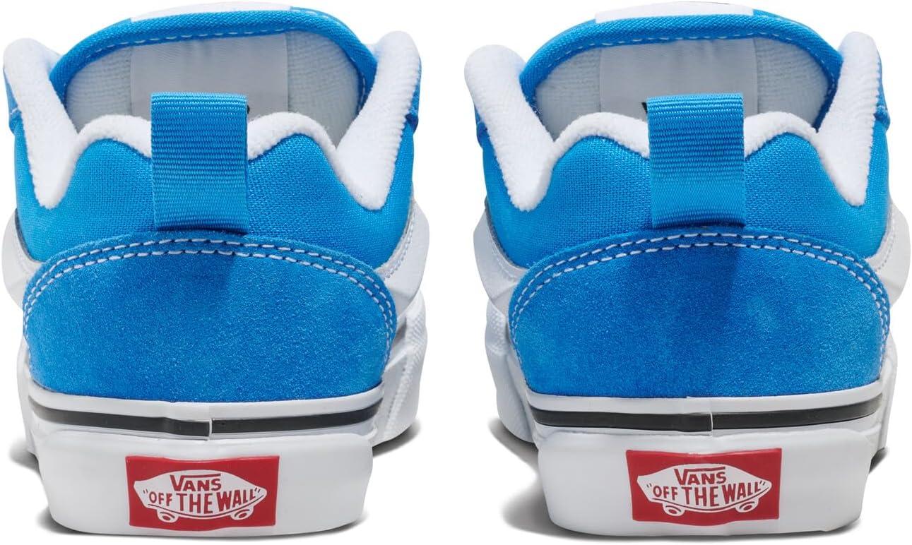 imageVans UnisexChild Knu Skool ShoeColor Theory Bright Azure