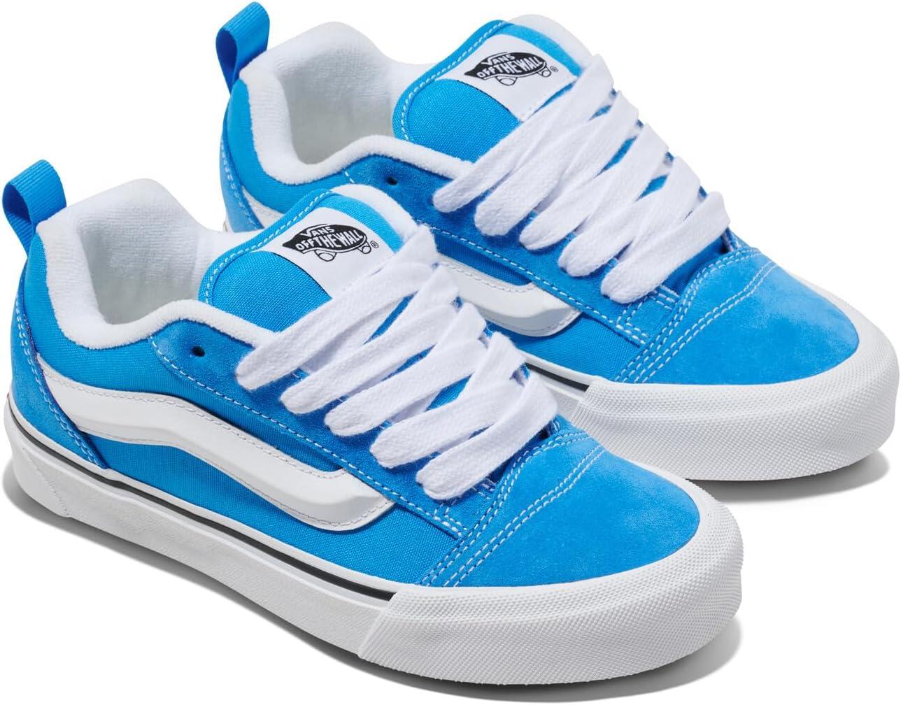 imageVans UnisexChild Knu Skool ShoeColor Theory Bright Azure