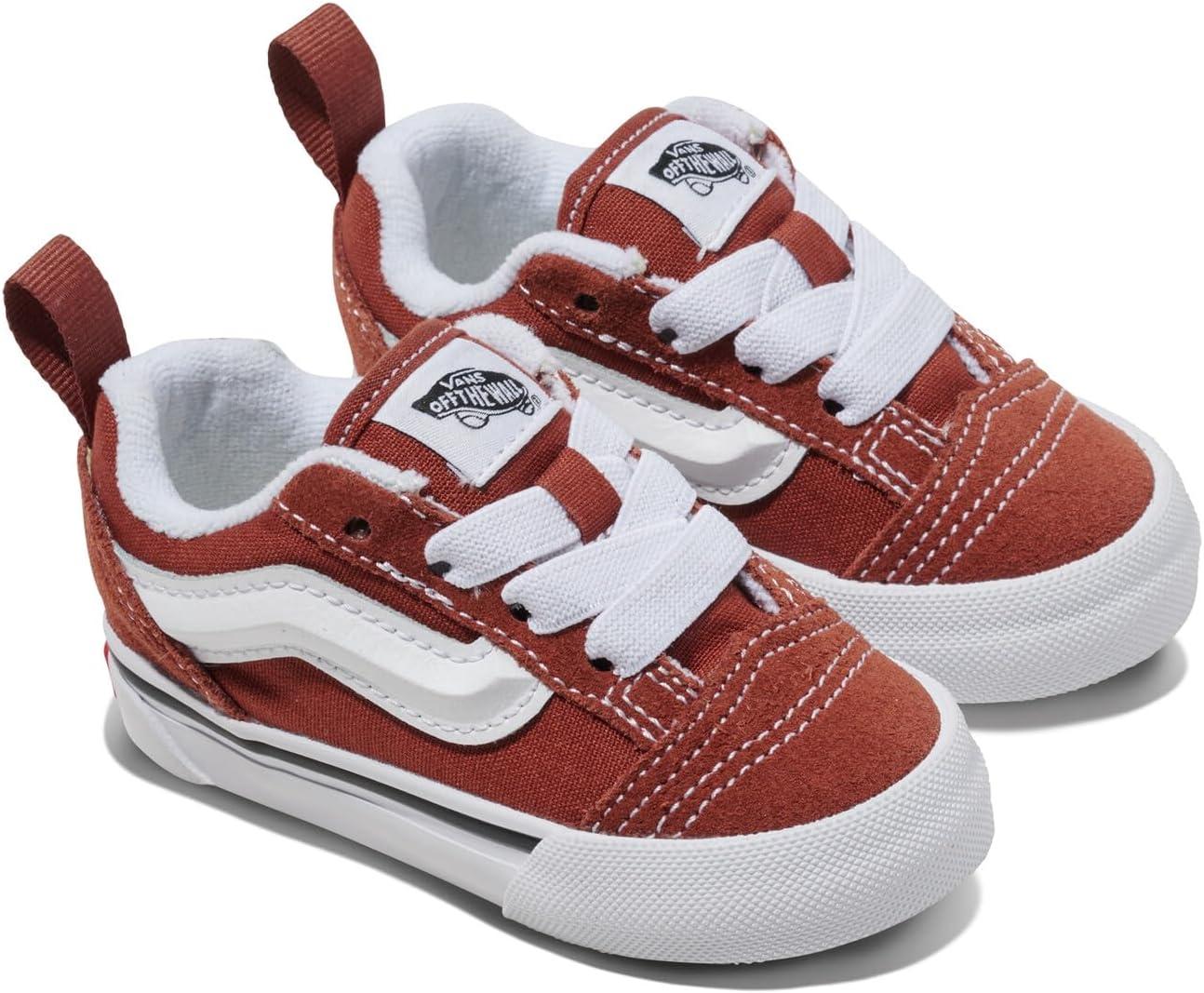 imageVans UnisexChild Knu Skool ShoeColor Theory Rust Bronze