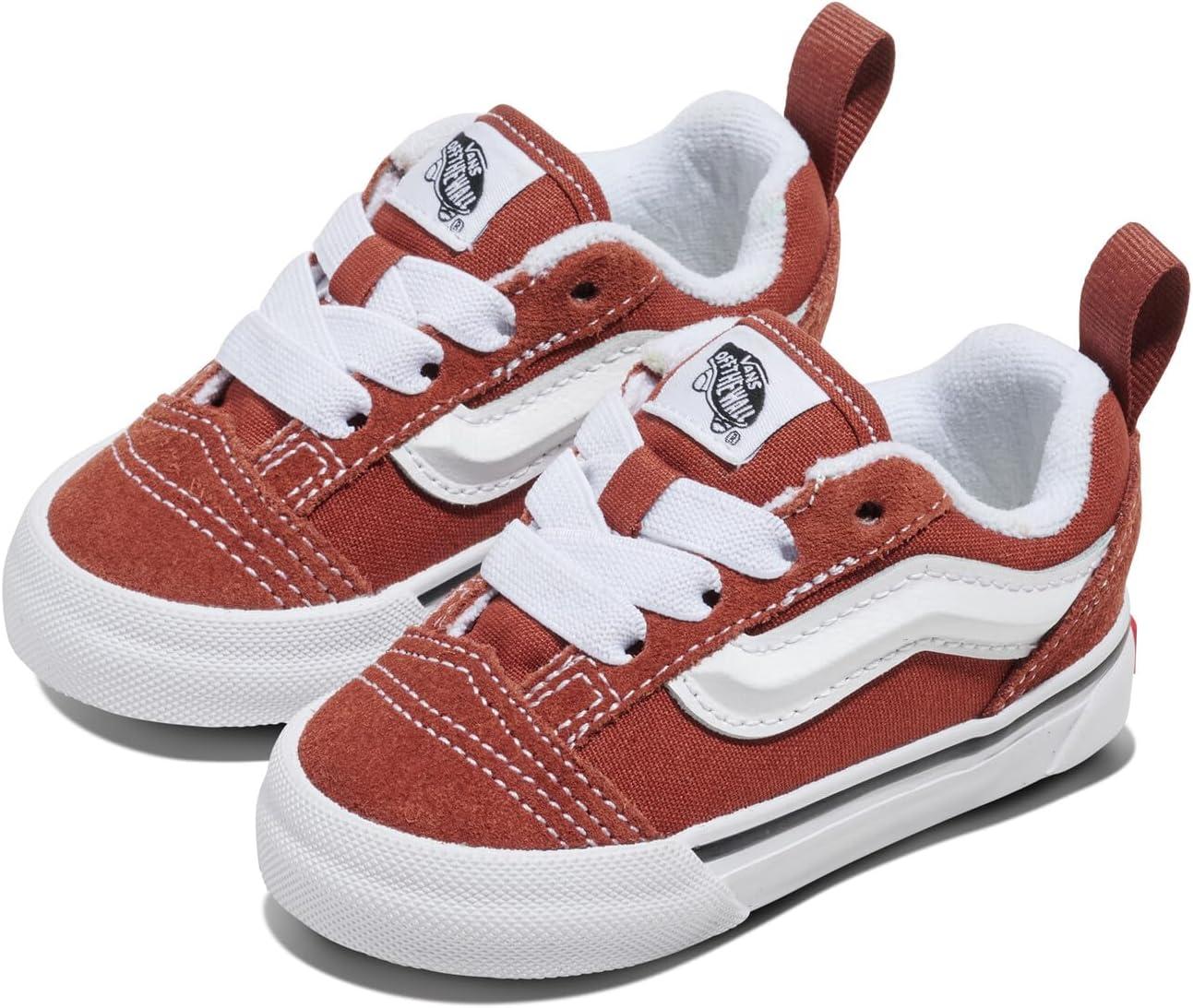 imageVans UnisexChild Knu Skool ShoeColor Theory Rust Bronze