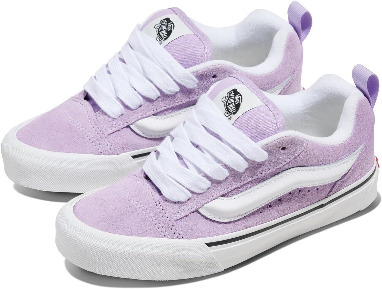 imageVans UnisexChild Knu Skool ShoeColor Theory Soft Orchid