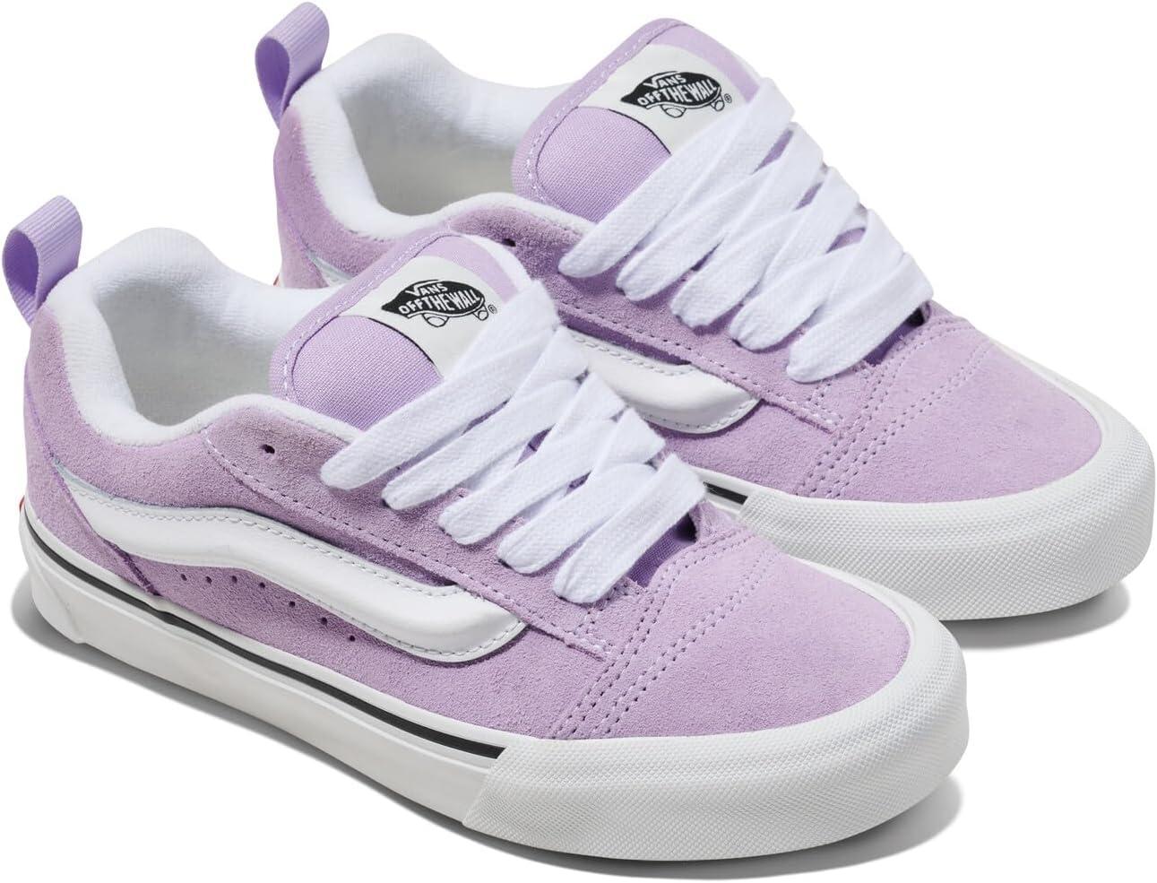 imageVans UnisexChild Knu Skool ShoeColor Theory Soft Orchid