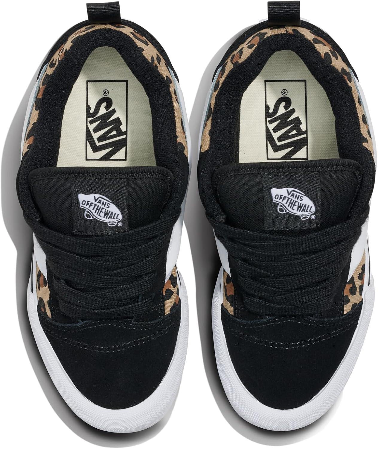imageVans UnisexChild Knu Skool ShoeLeopard BrownBlack