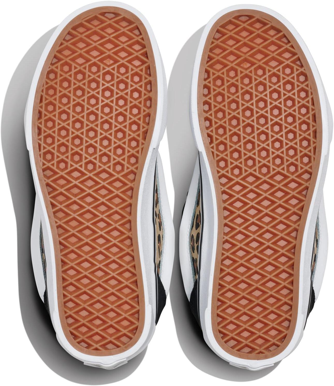 imageVans UnisexChild Knu Skool ShoeLeopard BrownBlack