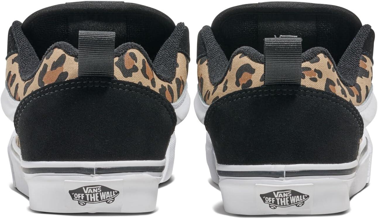 imageVans UnisexChild Knu Skool ShoeLeopard BrownBlack