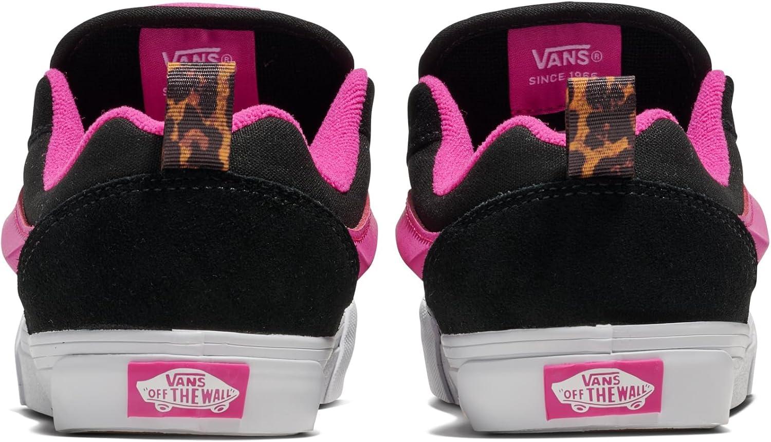 imageVans UnisexChild Knu Skool ShoeLeopard Pop BlackMulti