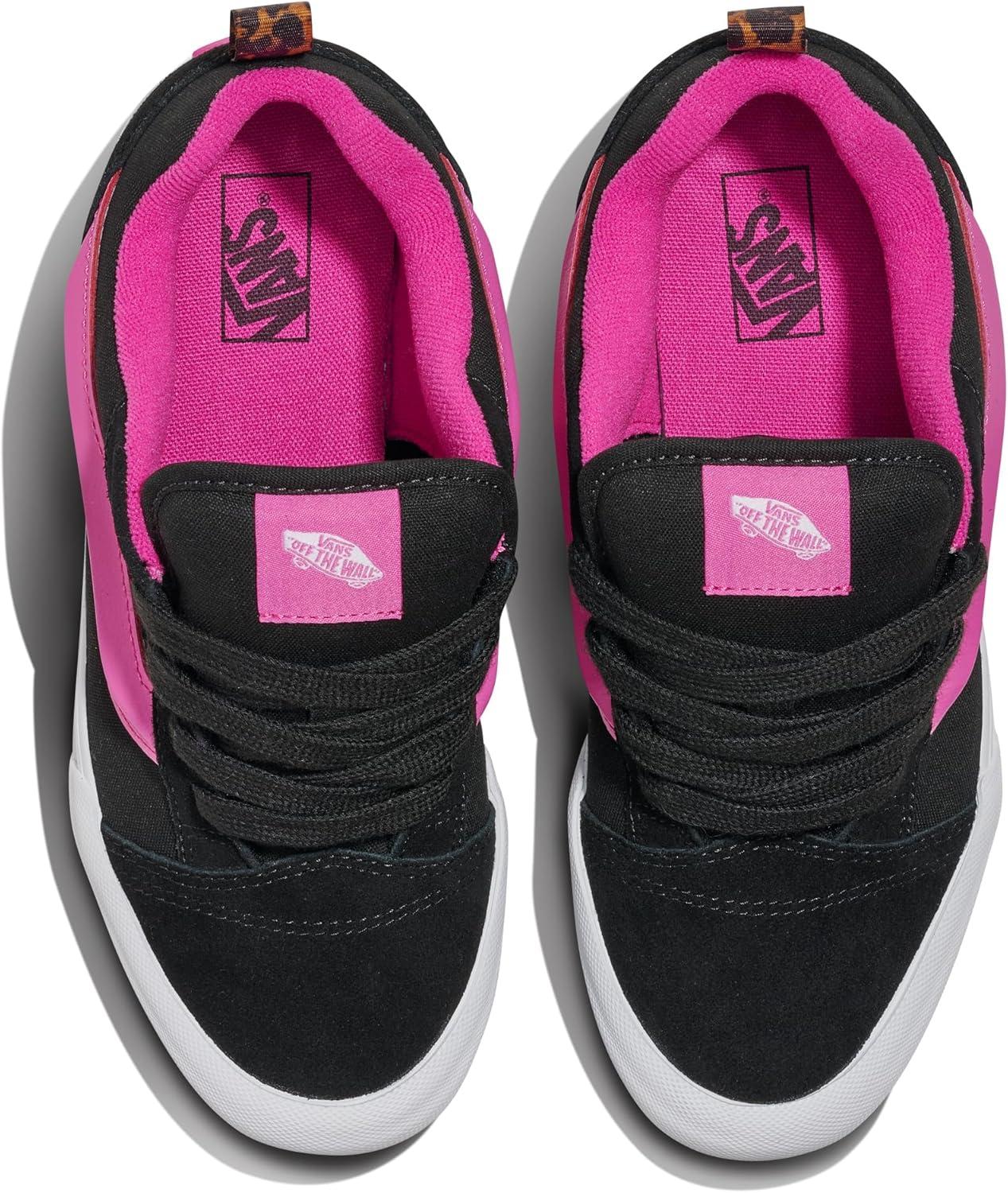 imageVans UnisexChild Knu Skool ShoeLeopard Pop BlackMulti