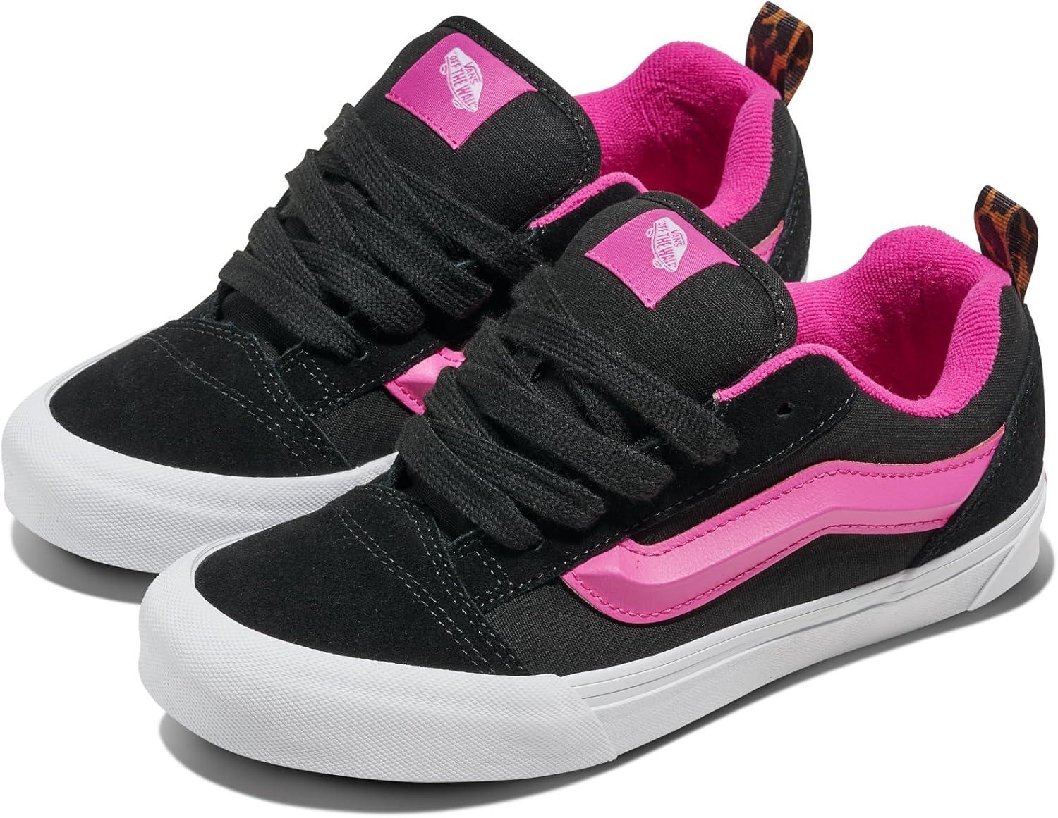 imageVans UnisexChild Knu Skool ShoeLeopard Pop BlackMulti