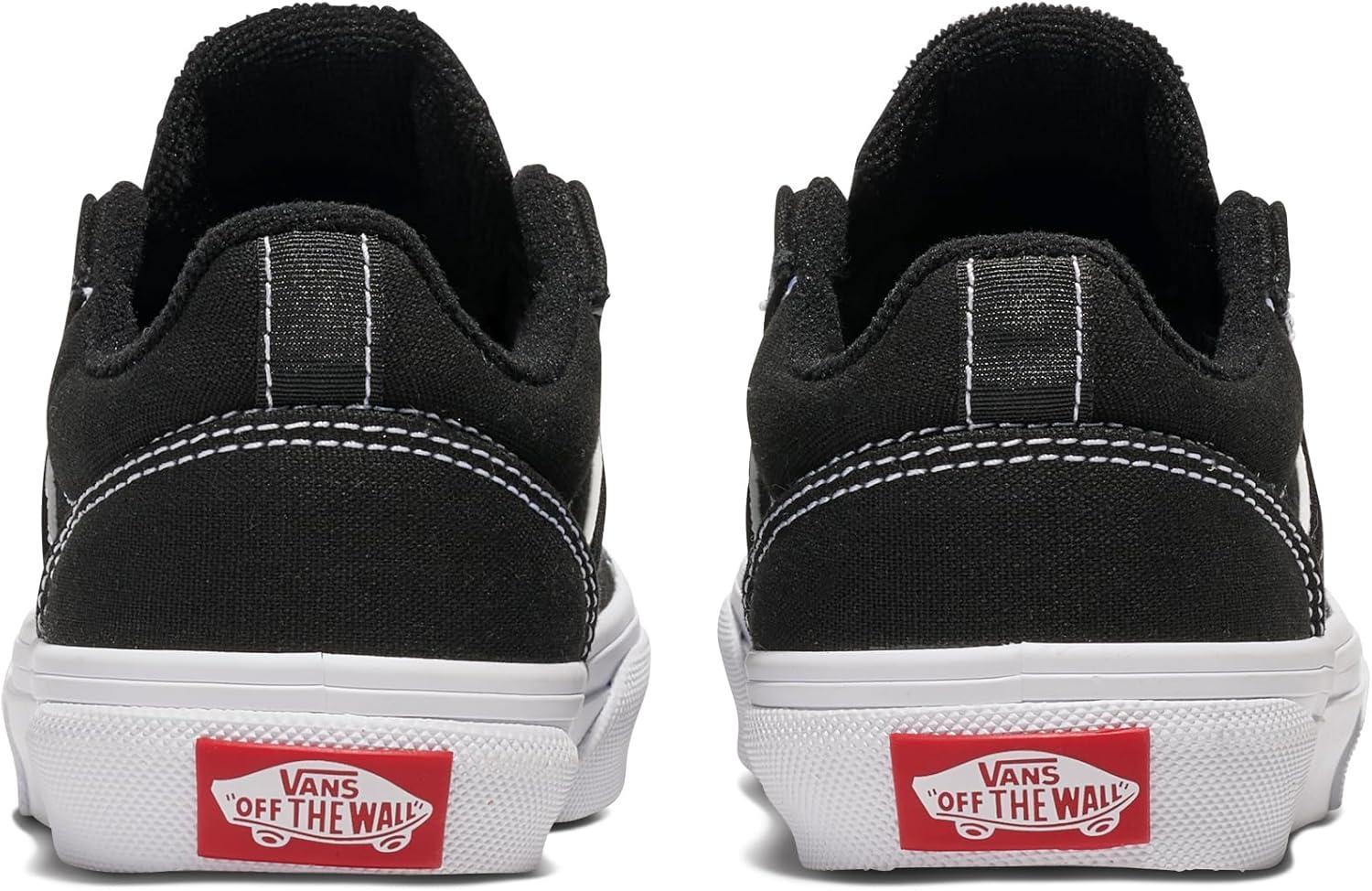 imageVans UnisexChild Seldan ShoeBlackWhite