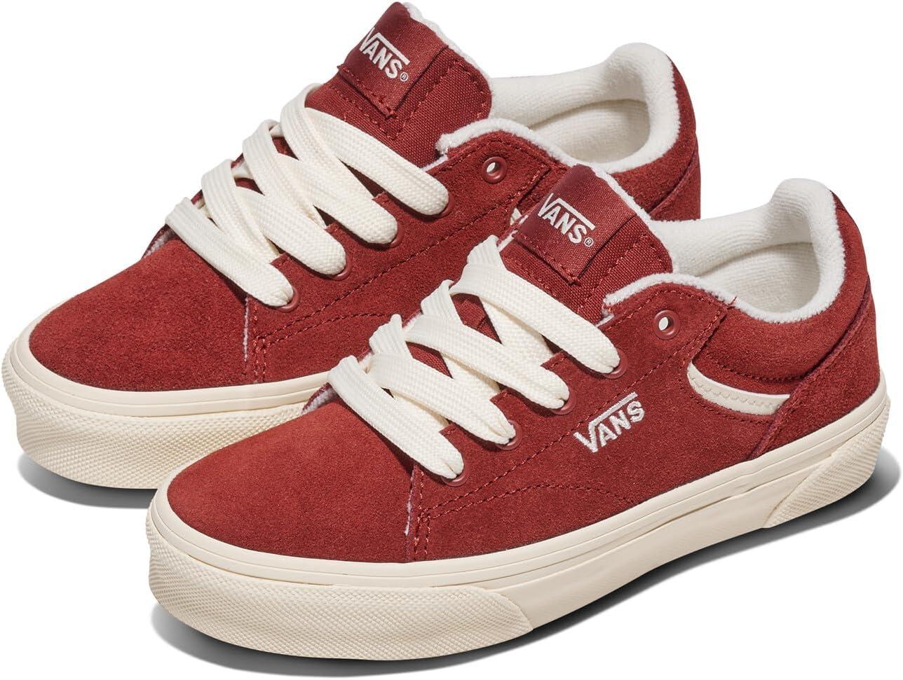 imageVans UnisexChild Seldan ShoeChunky Lace Brick Red