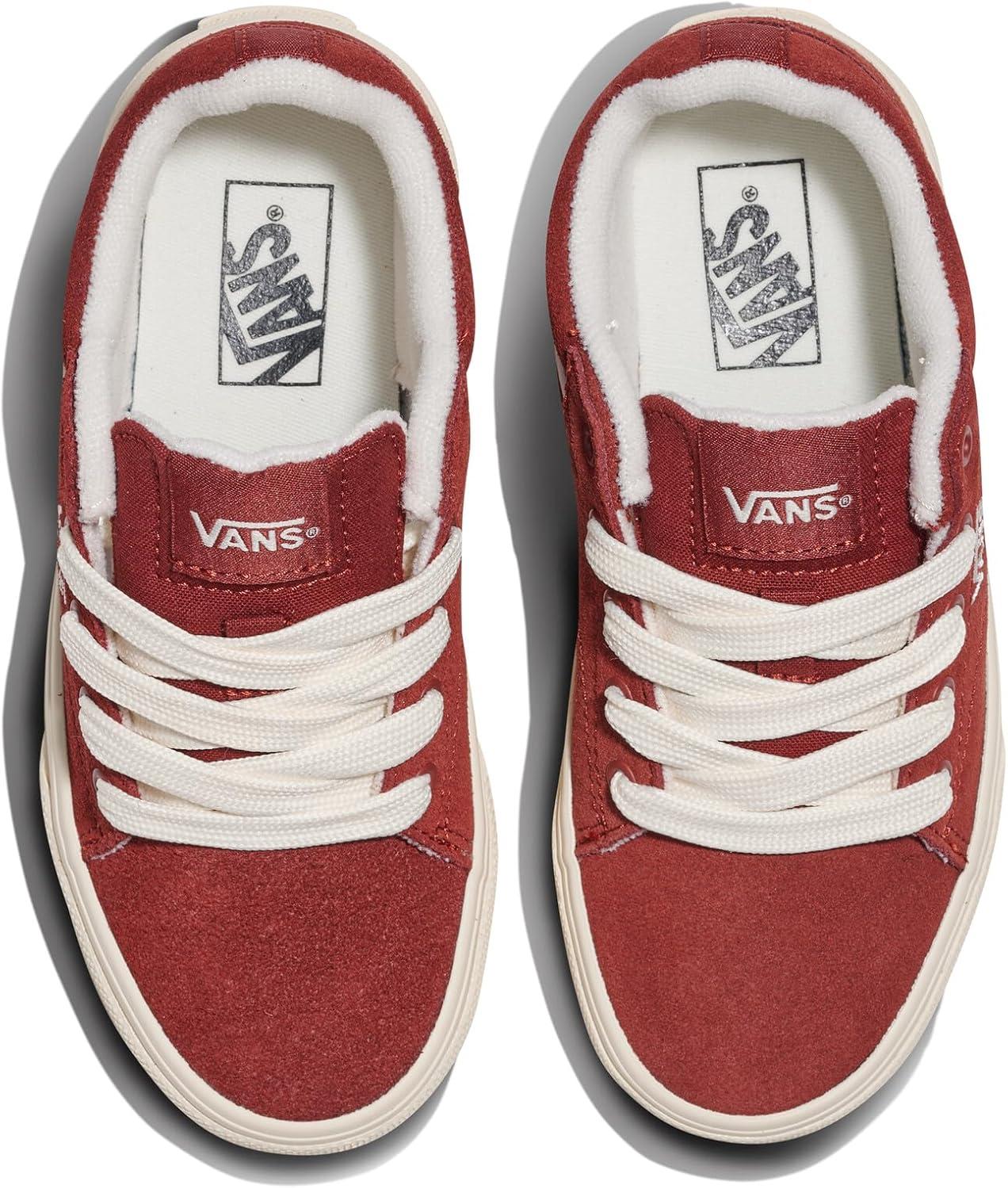 imageVans UnisexChild Seldan ShoeChunky Lace Brick Red