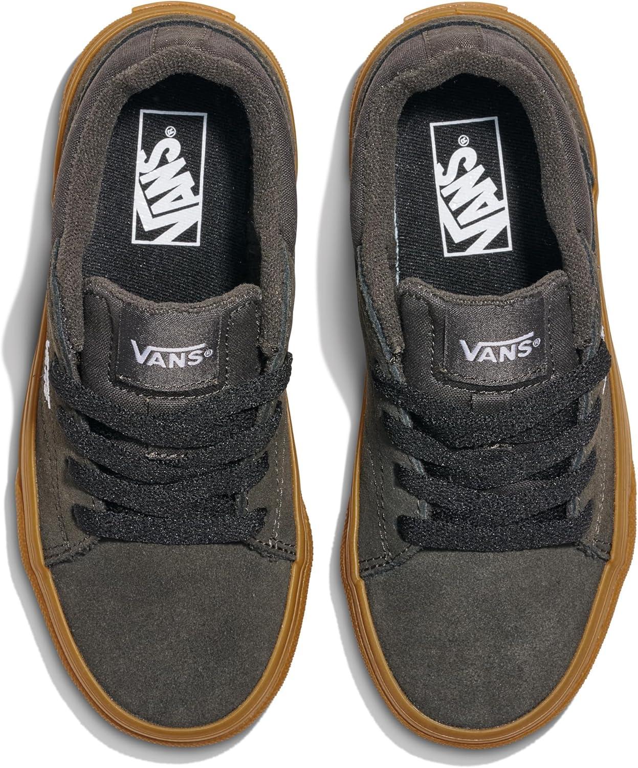 imageVans UnisexChild Seldan ShoeGum Faded Black