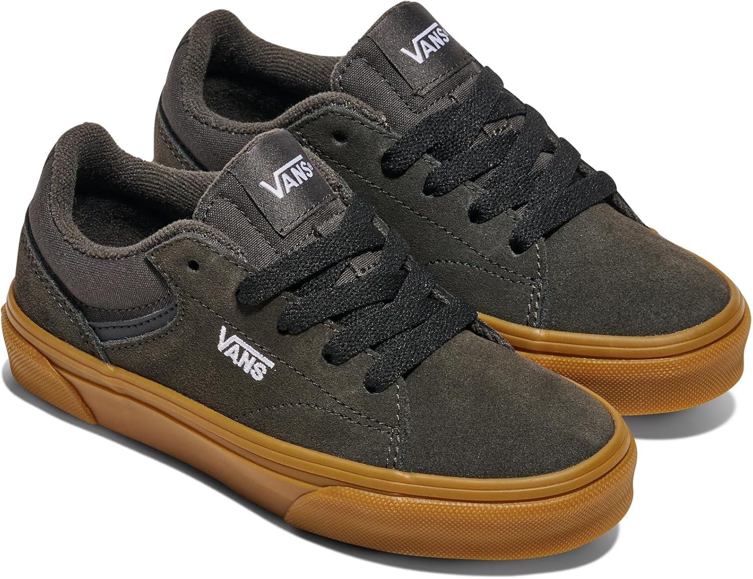 imageVans UnisexChild Seldan ShoeGum Faded Black