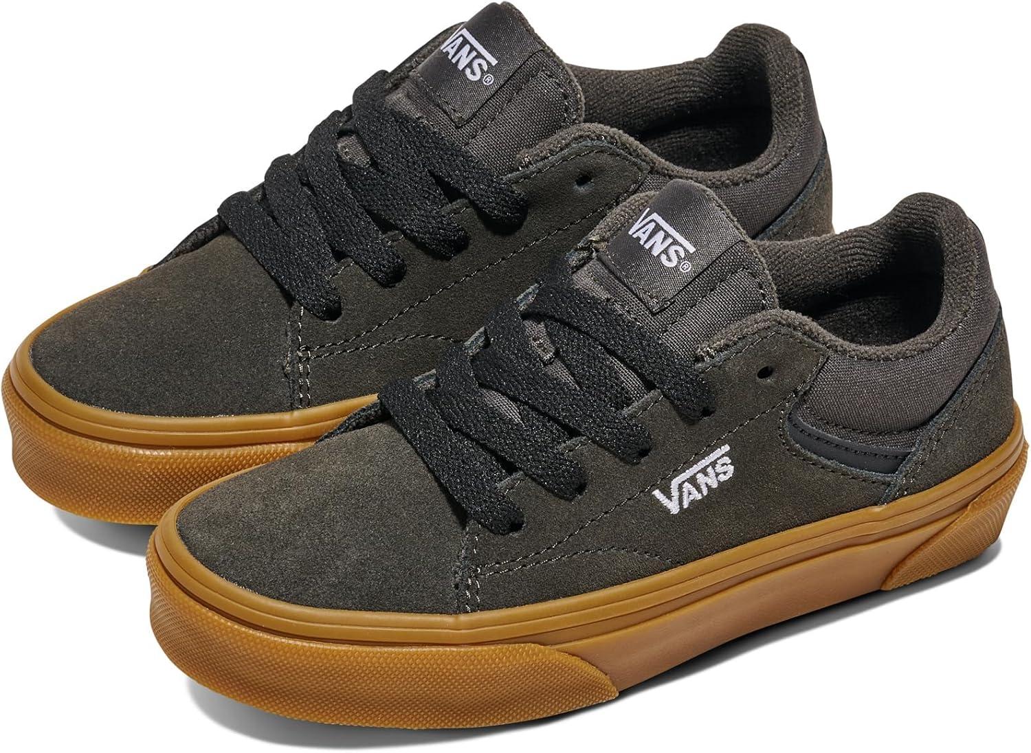 imageVans UnisexChild Seldan ShoeGum Faded Black