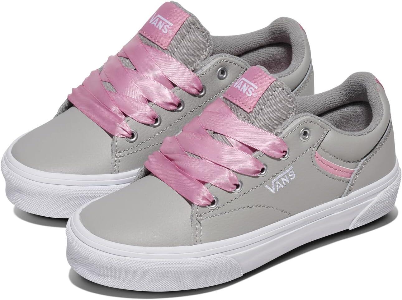 imageVans UnisexChild Seldan ShoeSatin Lace Drizzle