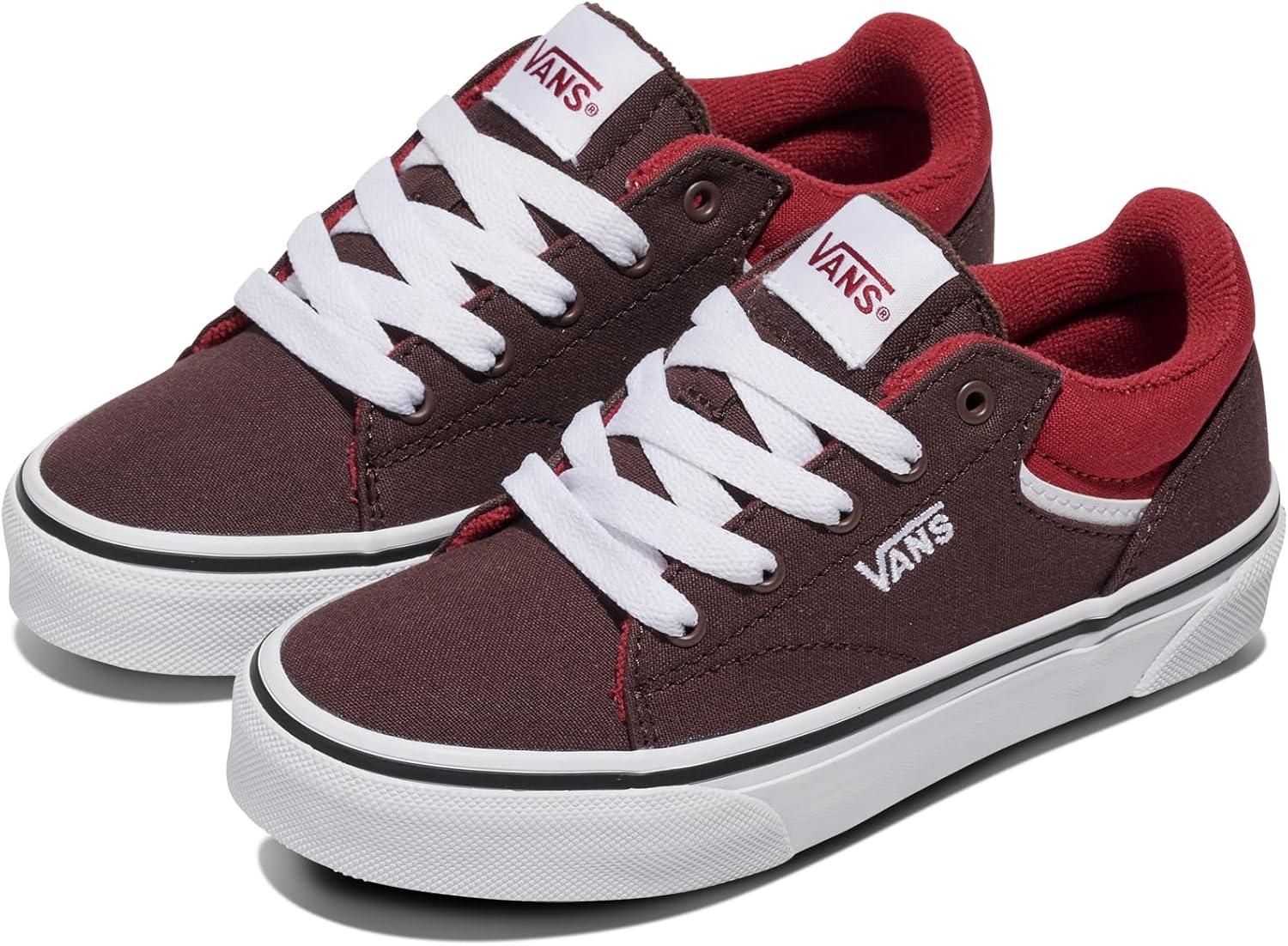 imageVans UnisexChild Seldan ShoeTonal Chocolate Plum