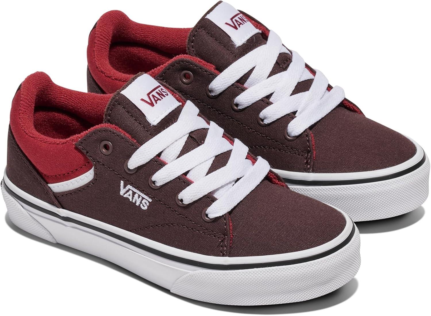 imageVans UnisexChild Seldan ShoeTonal Chocolate Plum