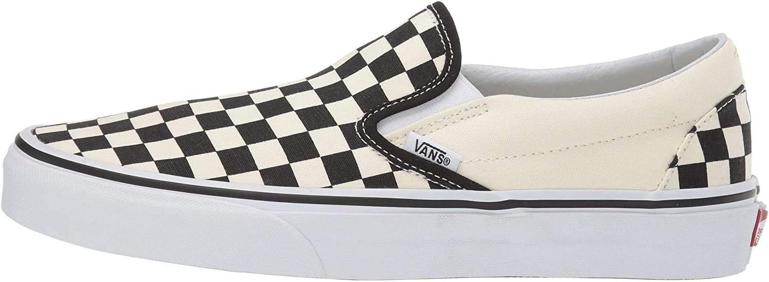 imageVans Womens Asher Adult Low Top SneakersBlack Cream White Chess Board