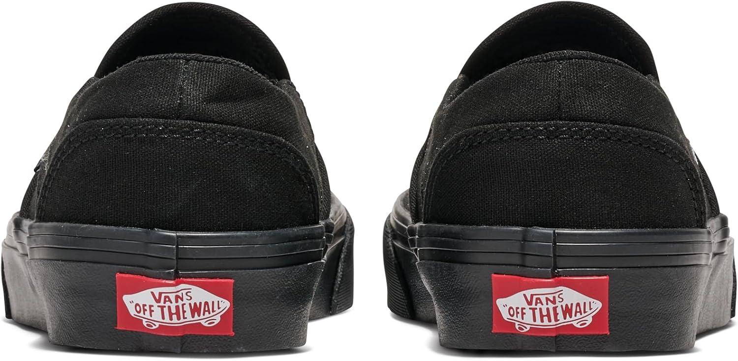 imageVans Womens Asher Adult Low Top SneakersBlackBlack
