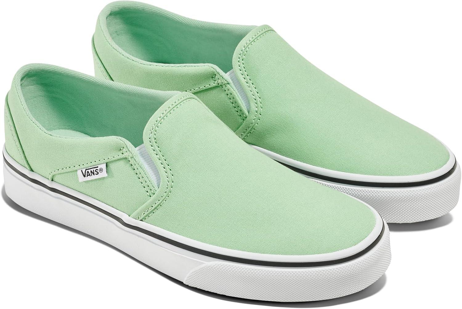 imageVans Womens Asher Adult Low Top SneakersCanvas Cacti Green