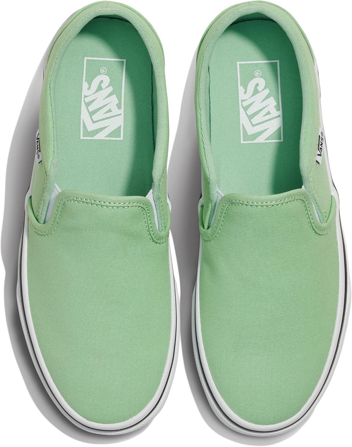 imageVans Womens Asher Adult Low Top SneakersCanvas Cacti Green