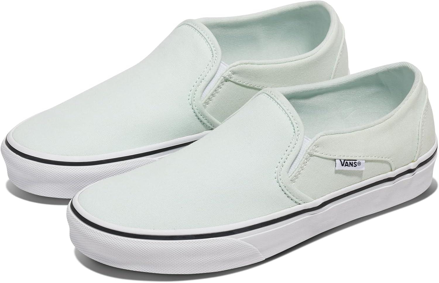 imageVans Womens Asher Adult Low Top SneakersCanvas Hint of Mint